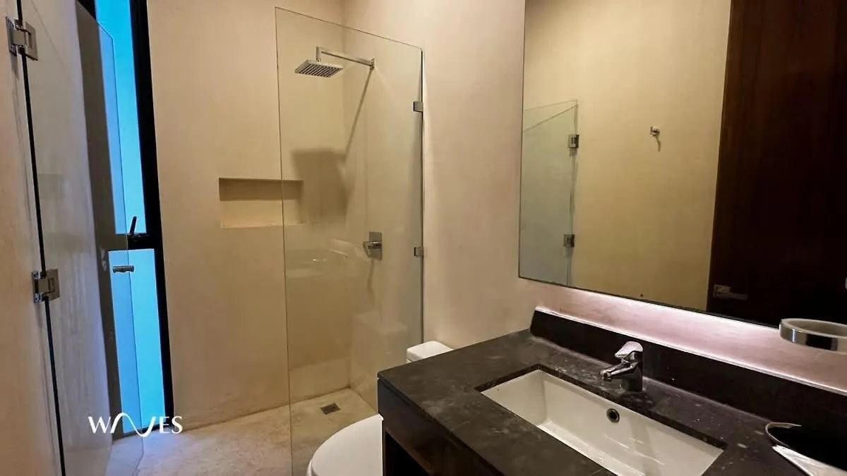 2 Bedroom With Private Pool & Spacious Green Areas By Waves Management Tulum Casa vacanze