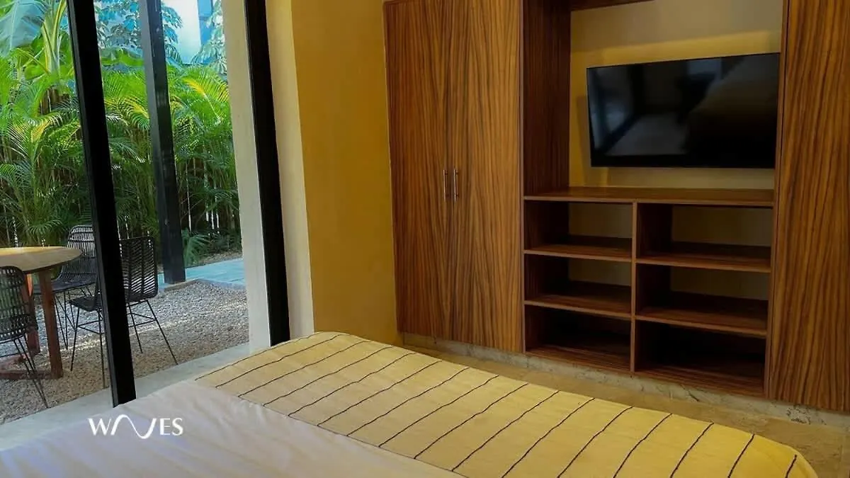 2 Bedroom With Private Pool & Spacious Green Areas By Waves Management Tulum Mexico