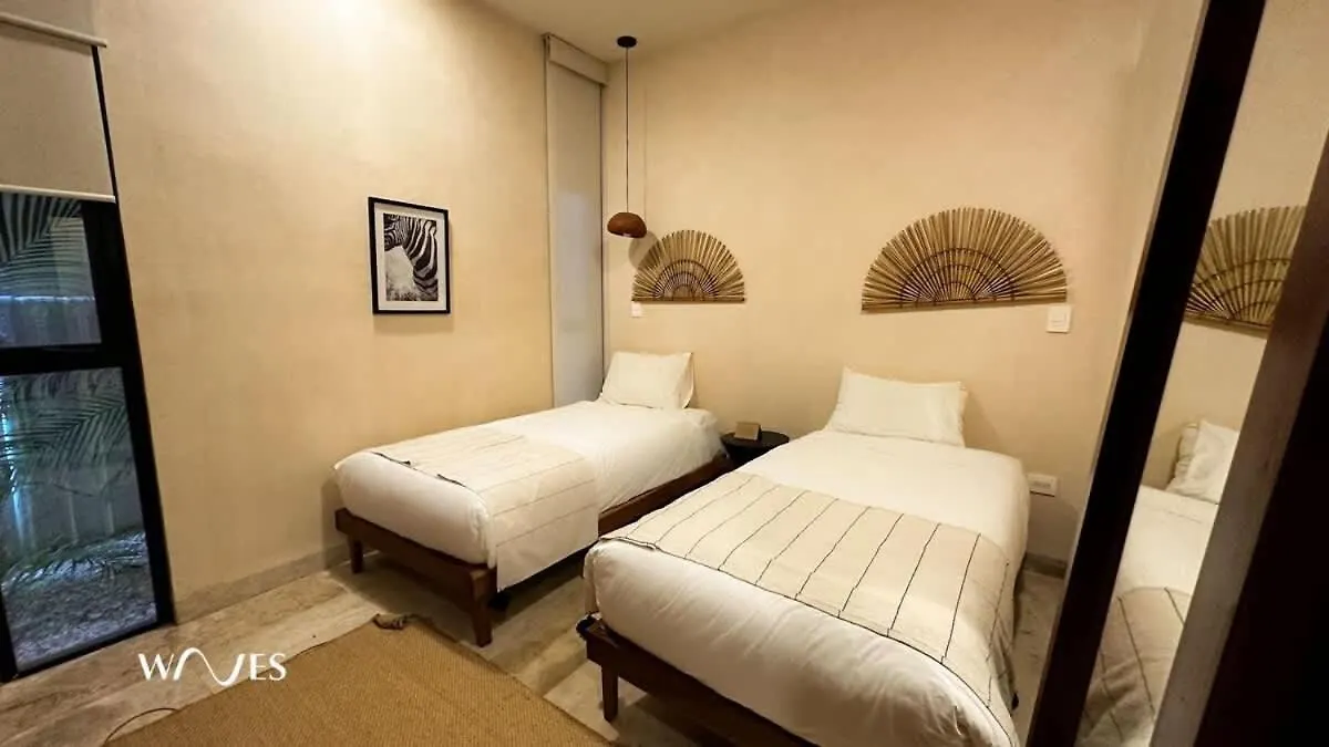 2 Bedroom With Private Pool & Spacious Green Areas By Waves Management Tulum Holiday home